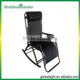Outdoor Leisure Folding Zero Gravity Rocking Chair thumbnail-2