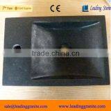 Black Honed Granite Stone Sink thumbnail-1
