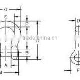 ATLI S6-S209 US Type Screw Pin Anchor Bow Shackle thumbnail-2