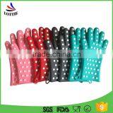 China Manufacturers 2016 New Design Heat-resistant Silicone Microwave Oven Glove BBQ Baking Oven Mitt thumbnail-3