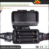 Boruit RJ-3000 T6 LED 920Lm 4 Mode High Power Rechargeable Headlamp thumbnail-4