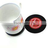 Eco-friendly Promotional Button Shape Non-slip Silicone Cup Coasters thumbnail-3