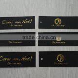 2017 China Custom Swing Tags Gold Stamping Hang Tags thumbnail-1