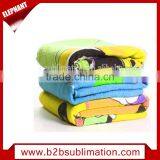 Large Round Cartoon Sublimation Beach Towel thumbnail-1
