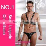 2015 High Quality Hot Sales Mens Sailor Costume Sexy Mens Halloween Costume Men Babydoll Lingerie thumbnail-1