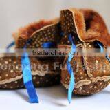 CX-SHOES-01 Genuine Sheared Sheep Leather Child Shoes thumbnail-4