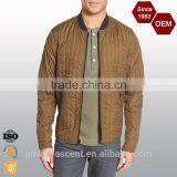Men's Low Collar High Quality Bomber Jackets With Zipper thumbnail-2