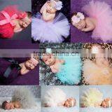 A Little Baby TuTu SKirts With Headband Girls Fluffy Tulle Pettiskirts thumbnail-6
