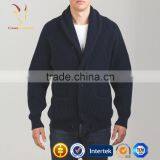 Blended Cashmere Mens Wool Casual Cardigan thumbnail-3