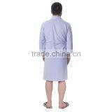Wholesale New Design Hotel Bathrobe 100% Cotton for Men thumbnail-3