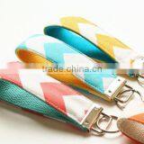 Wholesale Monogrammed Chevron Keychain thumbnail-4