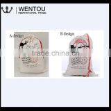 Personalized Christmas Santa Sack Bag With Drawstring thumbnail-2