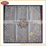Hot Sell Custom Design Fancy Flower Design Tablecloth thumbnail-1