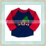 Wholesale Baby Clothes Factory Price Christmas Boy Long-sleeve T-shirt thumbnail-1