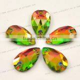 Teardrop Sew on Flat Back Strass Drill Diamond Stones thumbnail-1