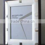 High Quanlity Assorted Design Silver Plated Metal Photo Frame Trophy for Wooden Base thumbnail-2