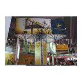 Display Advertising Steel Structure Billboard Outside , Painted Steel Structure