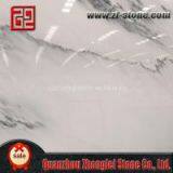 White Marble Royal Jade tv Background Wall Design thumbnail-1