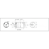 MPA1018 -Membrane Air Pump, Brush DC Motor thumbnail-3