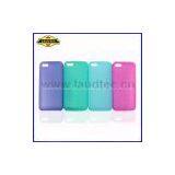 TPU Case For Iphone 5 Matte Back Translucent