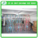 High Quality PVC/TPU Half Color Knocker Ball , Inflatable Bumper Ball, Buddy Bumper Ball for Adult thumbnail-1