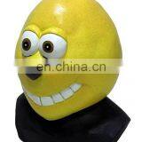 Party Costume Accessory TV Cartoon Fruit New Latex Pear Mask thumbnail-3