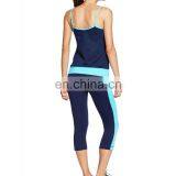 Yihao New Fashion Sportwear Women Clothing Run Faster Crop Tops Legging thumbnail-3