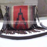 COTTON CANVAS MESSENGER BAG BANJARA BAG HIPPIE BOHO BAG thumbnail-2