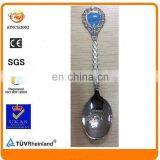 Surface Stamped Pattern Epoxy Resin Oval Souvenir Spoon thumbnail-2