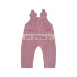 3909 Quickly delivery supplier baby clothes kids wear girls pants overalls