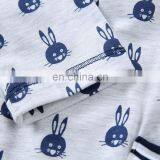 American Children Set Match Ruffle Pants High Quality Cotton Clothes Western Teen Girl Boutique Outfit thumbnail-4