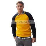 LAITE H2038 High Quality 100%Polyester Patchwork Custom Oversized Mens Sweatshirt Crew Neck Sweatshirt Women thumbnail-1