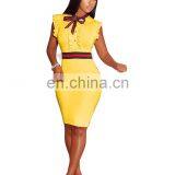 Low Price Best Seller Women Casual Sexy Bodycon Sleeveless Dress Lady Formal Offical Pencil Dress thumbnail-5