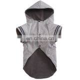 Solid Color Winter Cold Protection Reflective Hat Coat Pet Dog Raincoat With Hood thumbnail-2