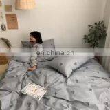 Premium Quality Luxury Bed Linen Bed Sheet Pillow Case Duvet Cover Comforter 4pcs Floral Bedding Set With Wholesale Price