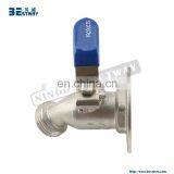 Brass Bibcock With Steel Handle With Ball Seat. Hose End, Nickel Plated thumbnail-5