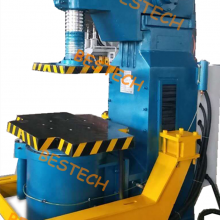 Jolt squeeze green sand molding machine