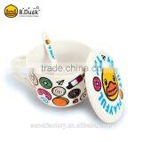 Custom Design Ceramic Cookware Bowl & Spoon Set for Promotional Gifts thumbnail-2
