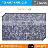 Highly Decorated Printed Table Cloth Available From Pioneer Manufacturer