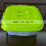 4L Plastic Food Container, Salad Bowl, Salad Container With Lid thumbnail-3