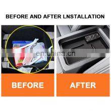 Interior Accessories Parts Silicone Armrest Rest Storage Box Center Control Console Organizer Tray For Nissan Altima 2019-2021 thumbnail-2