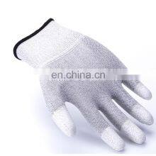 Cheapest Price Electronic Industrial Safety Carbon Fiber Top Fit ESD Antistatic Gloves for Assembly thumbnail-2