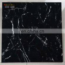 600x600 Black Color Glazed Polished Porcelain Marble Design Floor Tile Porcelain Floor Tiles Marble Floor Tiles thumbnail-5