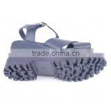 Wholesale Latest Ladies Buckle Sandals pu Sole Platform Designs Made in China thumbnail-6