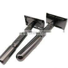 Classic Mens Copper Metal Handle Double Edge Blade Shaving Safety Razor thumbnail-1