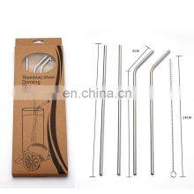 2022 New Arrival Wholesale Stainless Steel Christmas Eco Friendly Reusable Metal Drinking Straws thumbnail-5