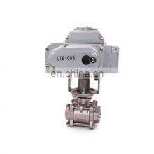 Plastic Stainless Steel Electric Automatic Shutoff Ball Valve for Heating thumbnail-5