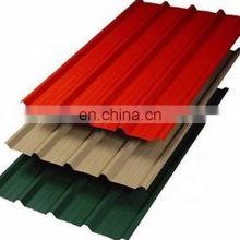 PPGI roofing steel sheets color coated galvanized corrugated metal roofing tiles supplier