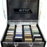 Sell Well Stone Sample Display Case With Lock and Key