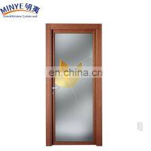 Decorative PVC Glass Door PVC Bathroom Door Interior